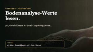 Bodenanalyse-Werte lesen – Ratgeber Humusguru