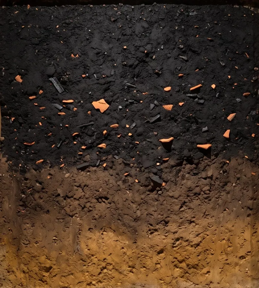 Terra-Preta-Boden im Vergleich